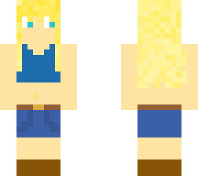 blonde person