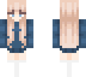 blue sweater