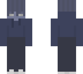 blue sweater anime boy