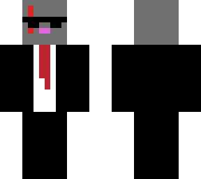 chomik w garniturze