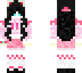 cute girl skin in minecraft