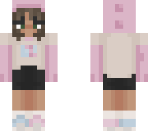 cute pink dino girl