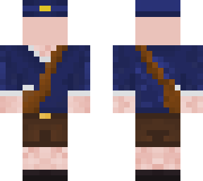 faceless mailman (uniform is not mine)