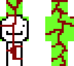 half bloody half normal dreamn with red blood/egg vines