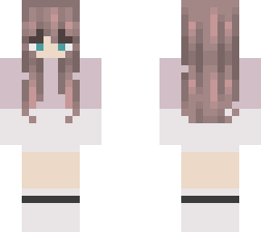 lilac girl (hair made by microphone)