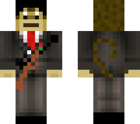 monkey suit with weapon