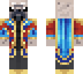 my skin with techno robe