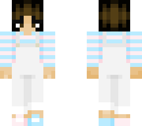 pastel trans overalls
