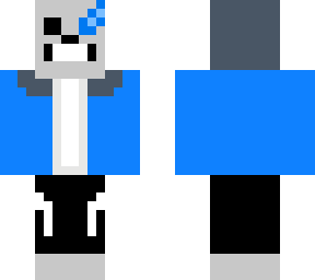 sans powerful hood up