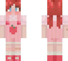 strawberry overalls