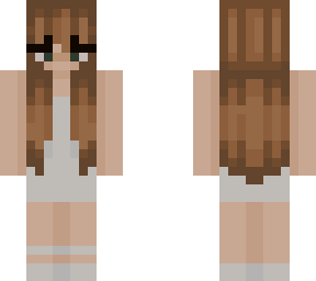 white dress