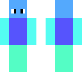 4 Shades Of Blue Skin By RihRih123YT | Minecraft Skin