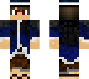 Client_side blue part 2 | Minecraft Skin