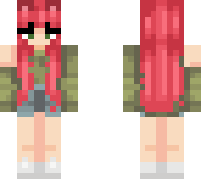pink haired cat girl !!not my clothing!!