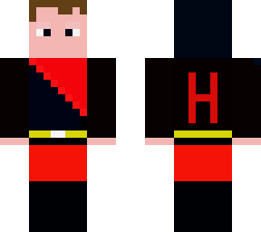 red and black skin