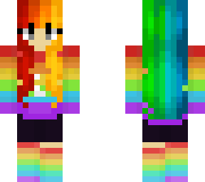 .~=* rainbow hoodie *=~.