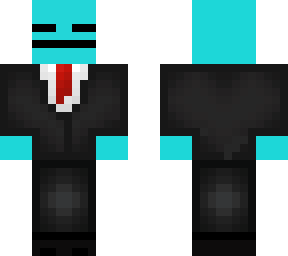 blue dude in suit