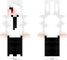 cool albino guy in suit