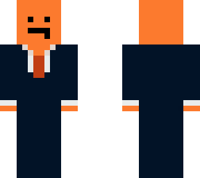 drippy fish in a suit