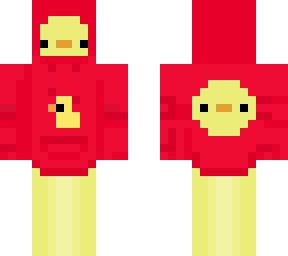 duck with hoodie