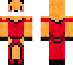fox in a dress