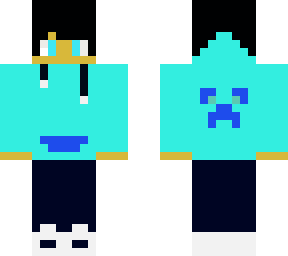 light blue hoodie