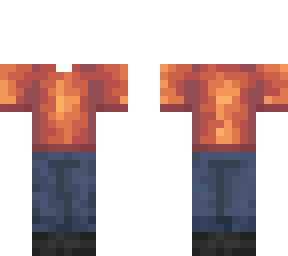 orange t-shirt