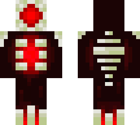 redstone wardling | Minecraft Skin