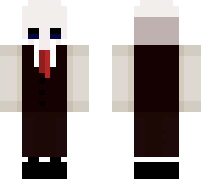 skeleton in a suit