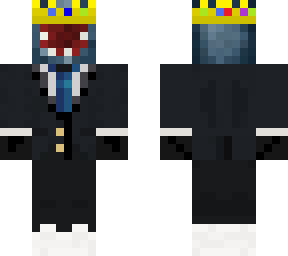 squid fancy suit w/ crown
