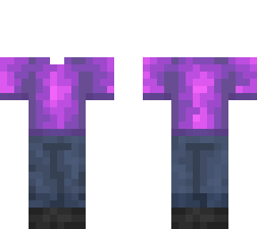 violet t-shirt