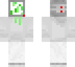 white glitch computer guy