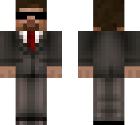 herobrine in suit
