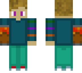 man with arm lava cannon