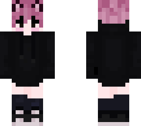 me with pink hairrr