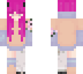 odiyan hot pink hair