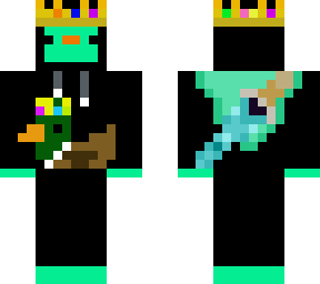 parry the platypus (reskin of my duck with crown skin)