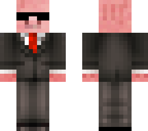 pig in suit