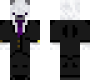 polar in a suit