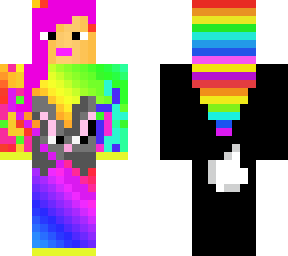rainbow fireball bunny