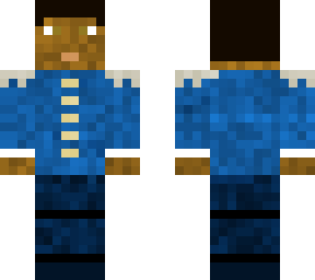 submarine commander (old) (brown skin)