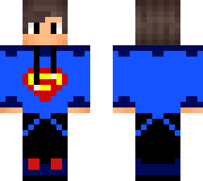 superman in minecraft