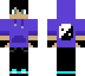 timeglitch skin (iris aka some sort of pastel purple hoodie)