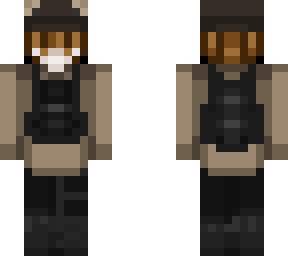 black vest :)