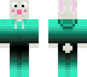 bunny rabbit (different eyes)