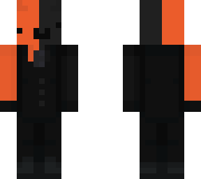 goofy devil in suit (orange)