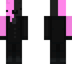 goofy devil in suit (pink)