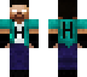 herobrine skin but writen h