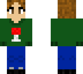 mushroom girl brown hair