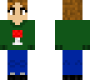 mushroom girl brown hair